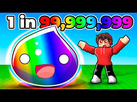 Thumbnail for CashBlox's Slime RNG rare slime video.